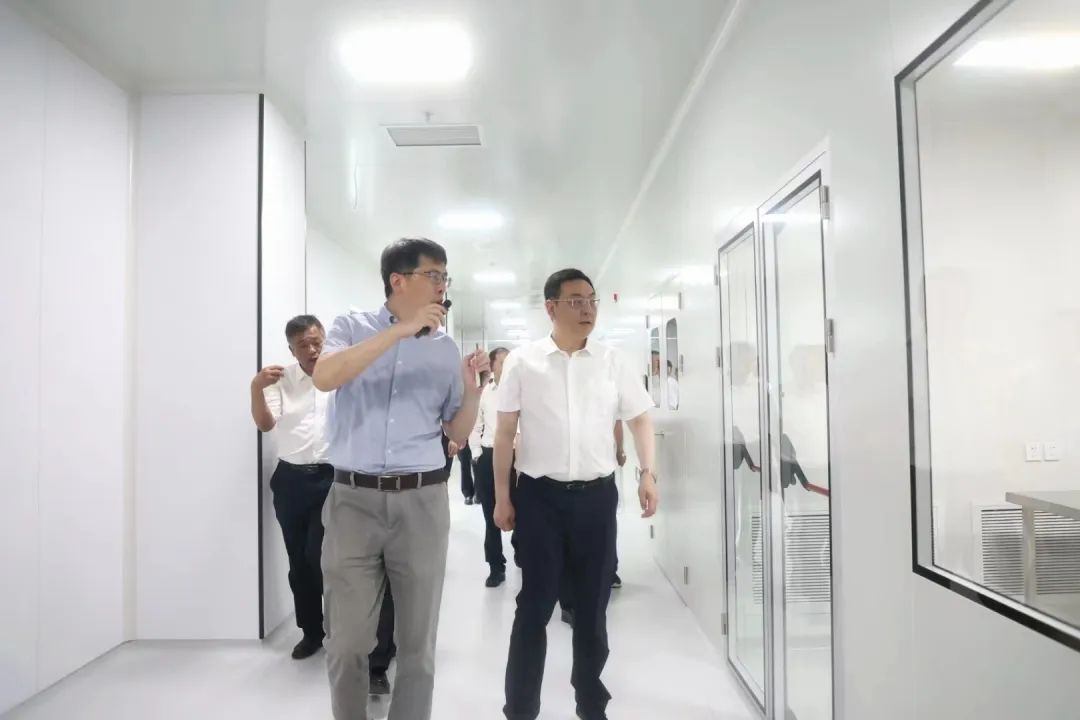 接待泰州市市委書記一行現場督查活動 接待泰州市市委書記一行現場督查活動